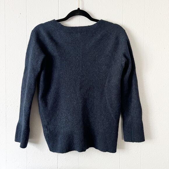Banana Republic Sweater Womens S Merino Extra Fine Wool Alpaca Old Money Preppy - Picture 6 of 12